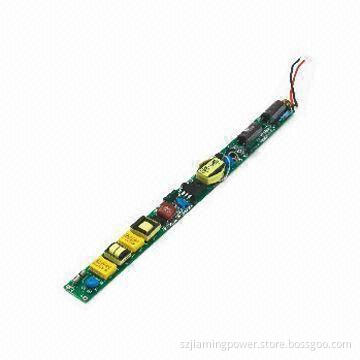 T8 LED Tube Drivers with 15 to 22W, Sized 263 x 17.6 x 11mm